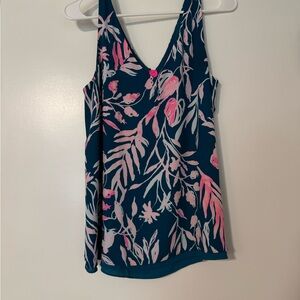 Lilly Pulitzer- Florin Top - Tidal wave